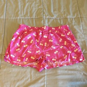 PINK Victoria's Secret Cherry Print Shorts